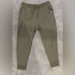 NWT Eddie Bauer Olive Green Jogger Sweatpants
